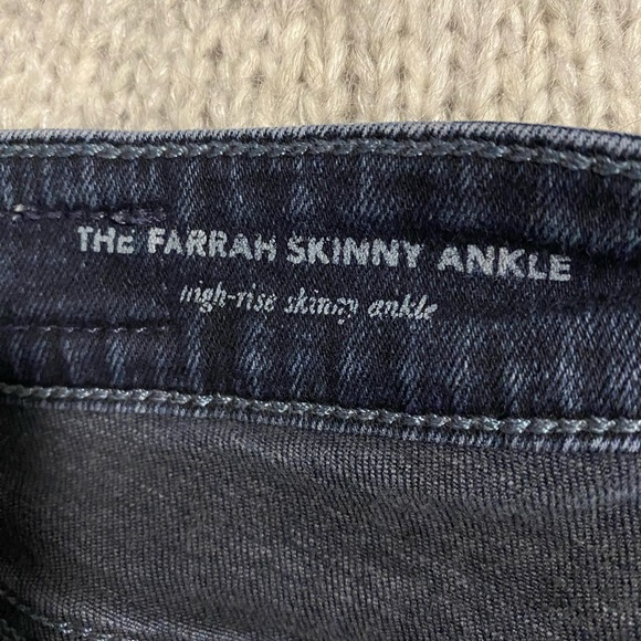 AG Adriano Goldschmied - AG Farrah High Rise Skinny Jeans - Size 27 - Picture 4 of 5